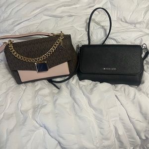 TWO BRAND NEW Michael Kors Crossbody purses